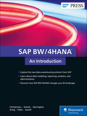 cover image of SAP BW/4HANA